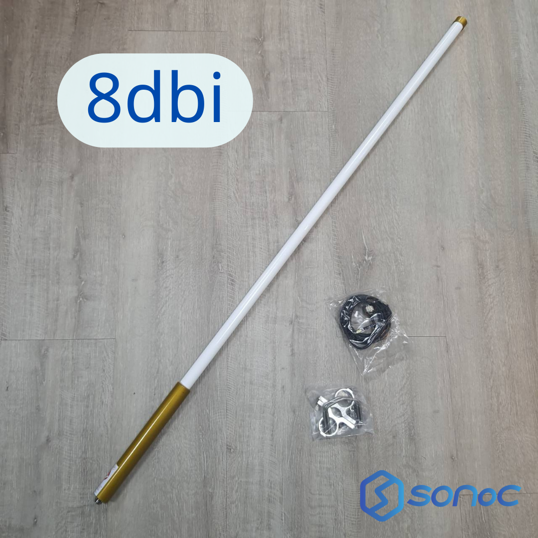 8dbi (台製) Omni Antenna  全向性天線-台灣LoRa頻率(As923MH)