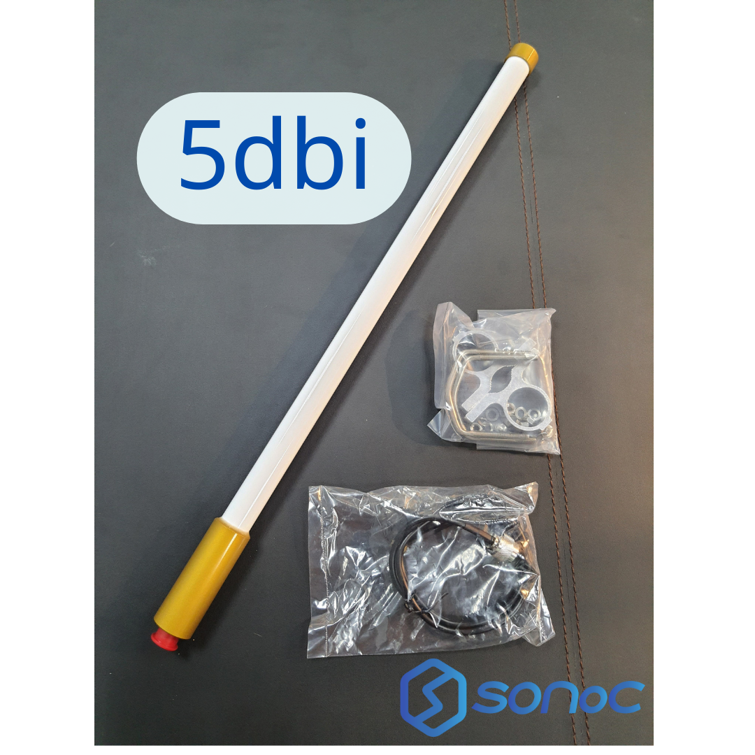 5dbi (台製)  Omni Antenna  全向性天線-台灣LoRa頻率(As923MH)