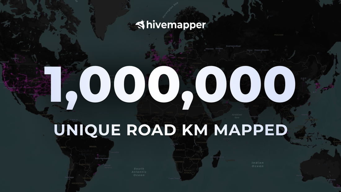 Hivemapper Mapped 1 Million Unique Kilometers