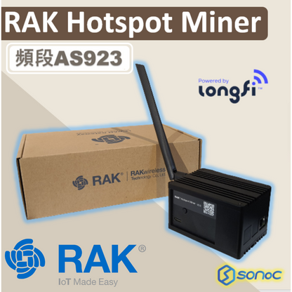 RAK Hotspot V2 / RAK Hotspot Miner (64GB SD CARD) 